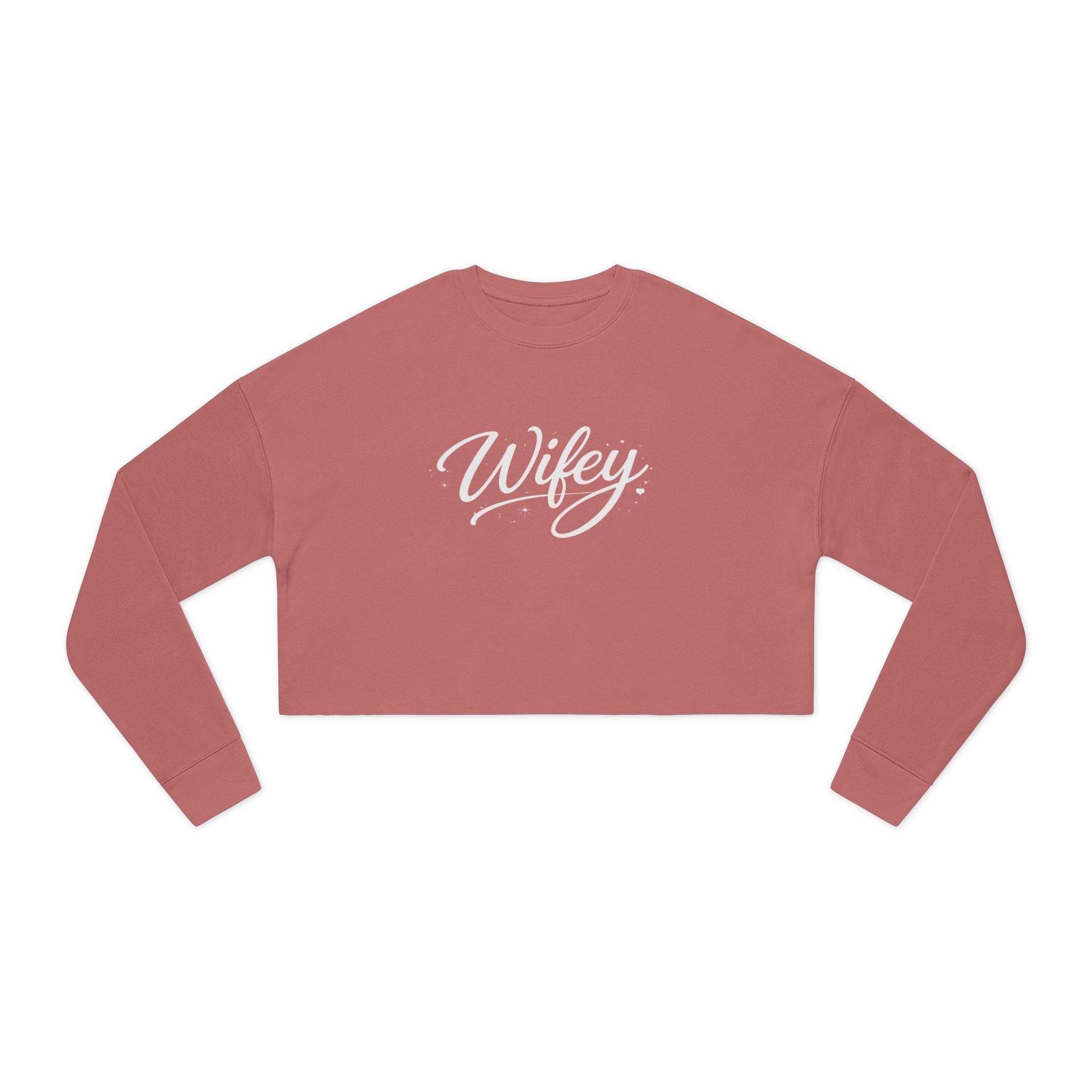 Wifey Cropped Sweatshirt