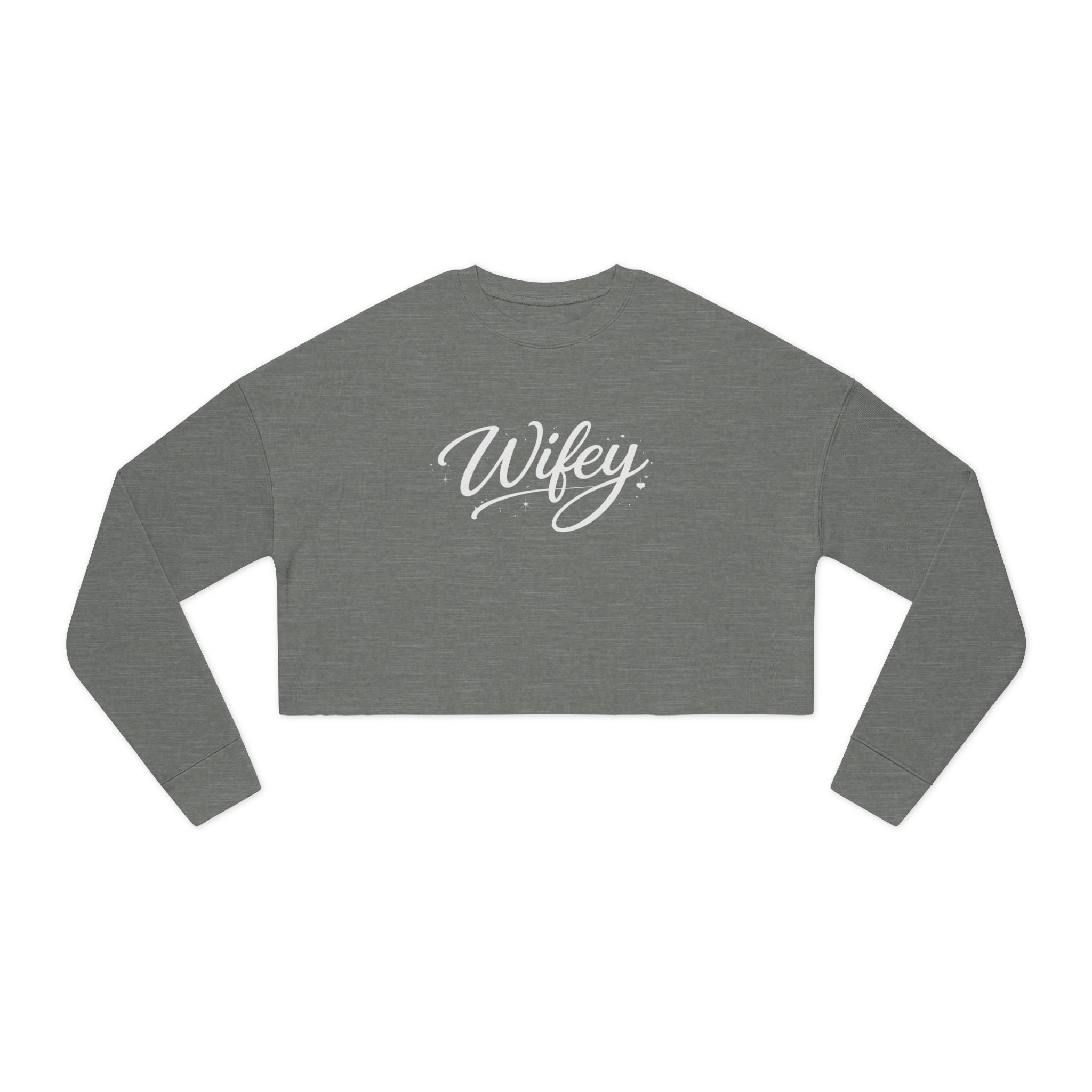 Wifey Cropped Sweatshirt